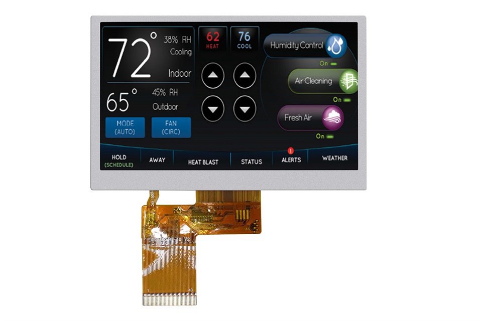 4.3 Inch Customized TFT-LCD Panel