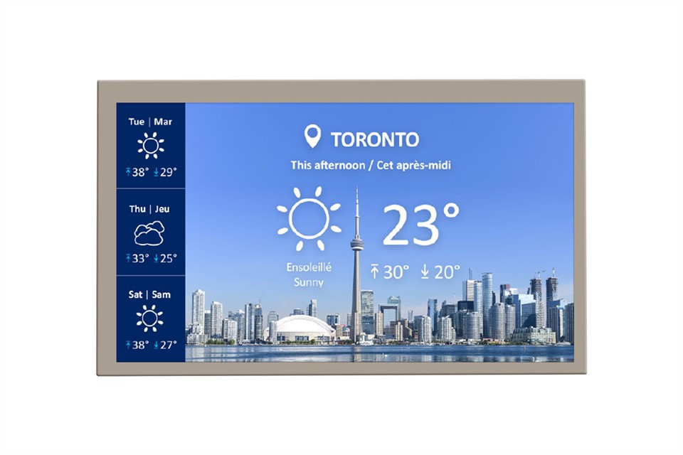 8.0 Inch 1280x720 For Central Control Use